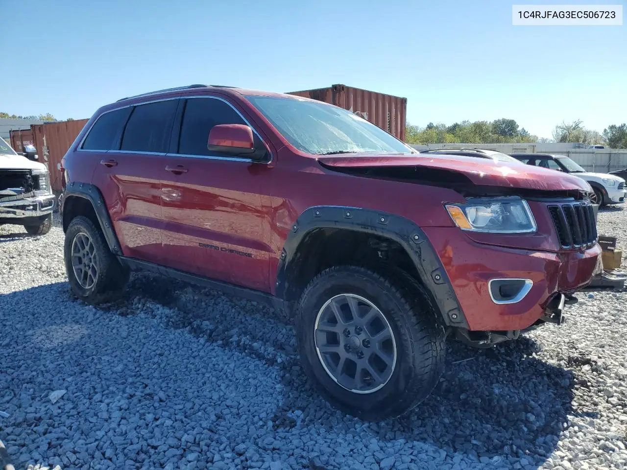 1C4RJFAG3EC506723 2014 Jeep Grand Cherokee Laredo