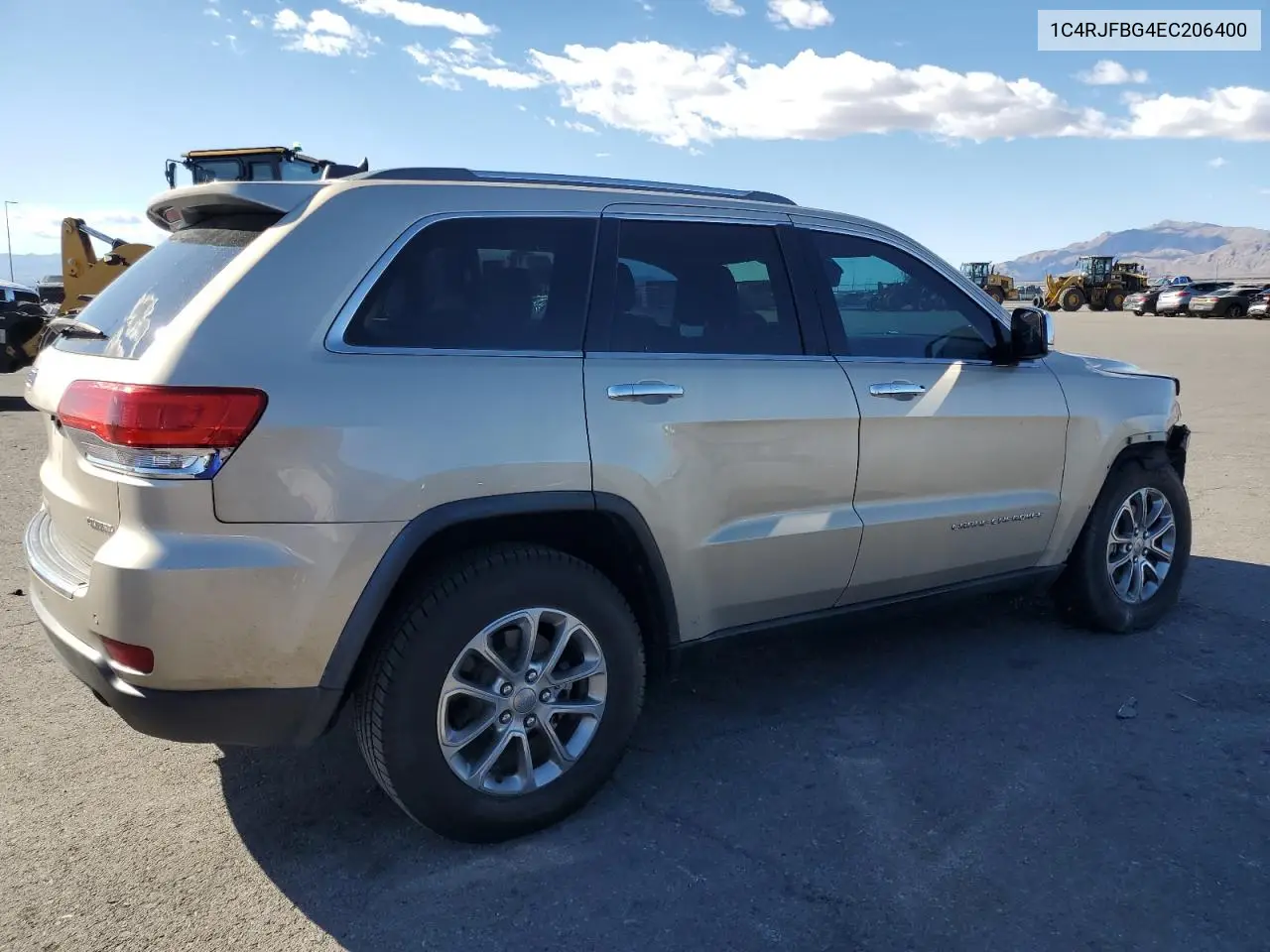 1C4RJFBG4EC206400 2014 Jeep Grand Cherokee Limited