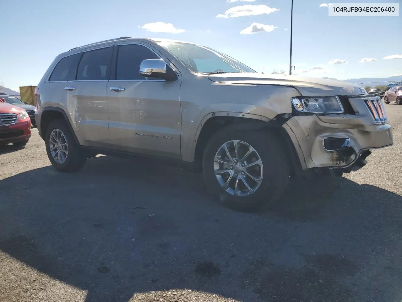 1C4RJFBG4EC206400 2014 Jeep Grand Cherokee Limited