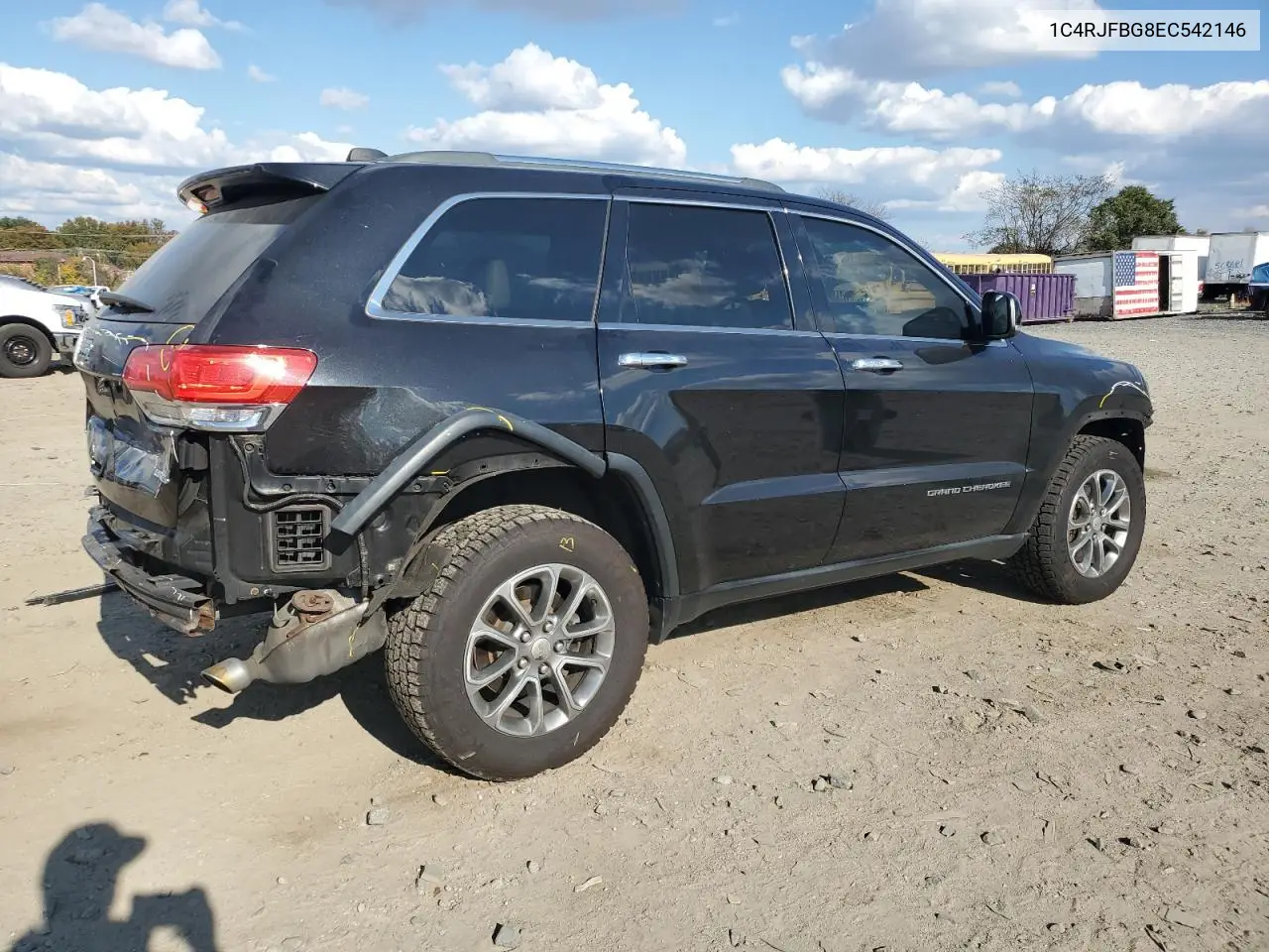 1C4RJFBG8EC542146 2014 Jeep Grand Cherokee Limited