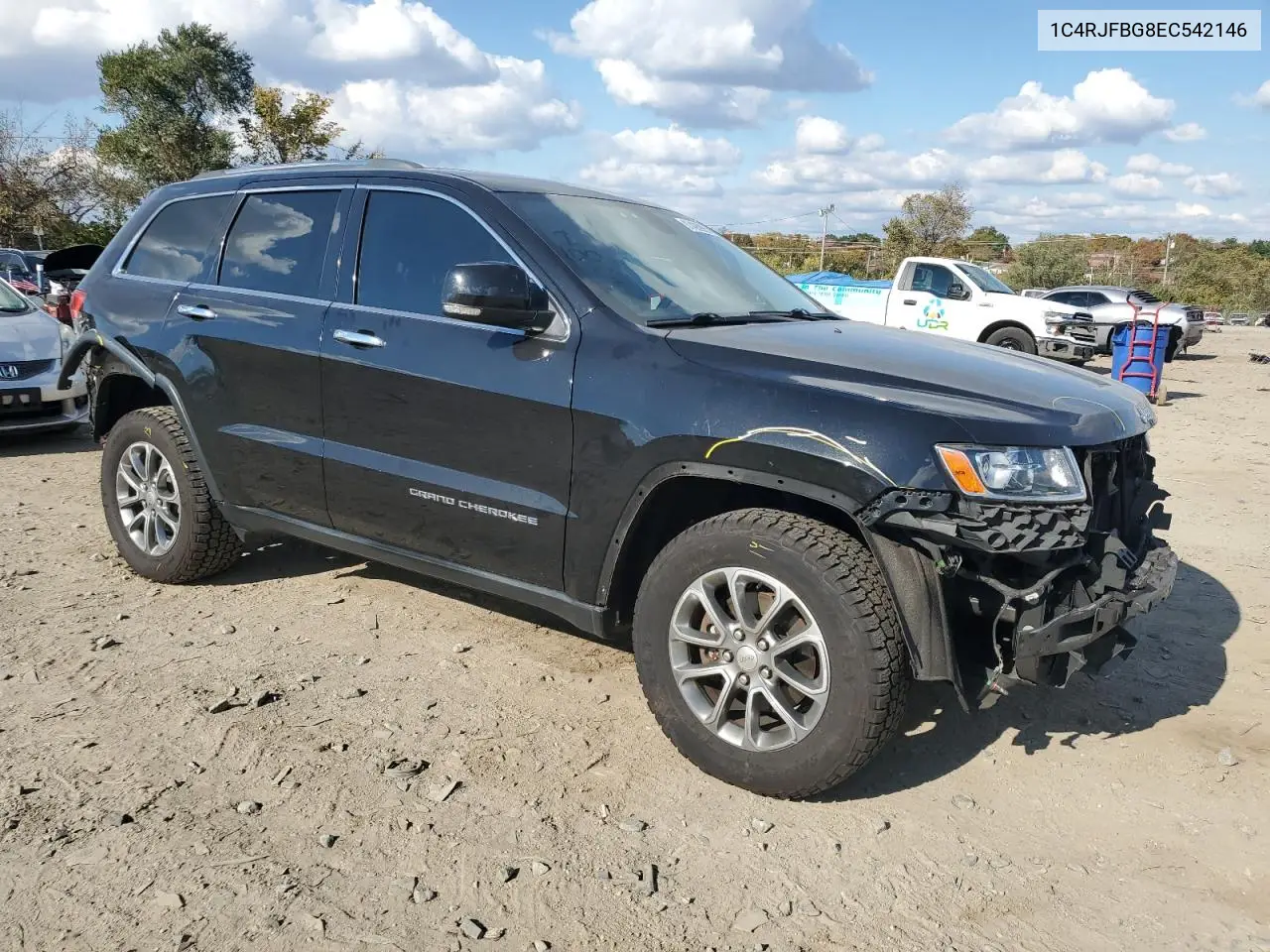 1C4RJFBG8EC542146 2014 Jeep Grand Cherokee Limited