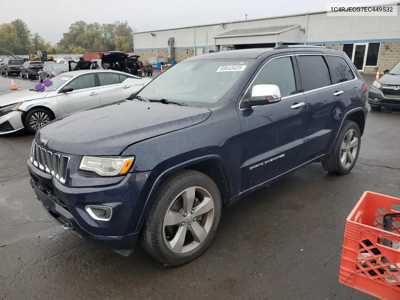 1C4RJECG7EC449532 2014 Jeep Grand Cherokee Overland
