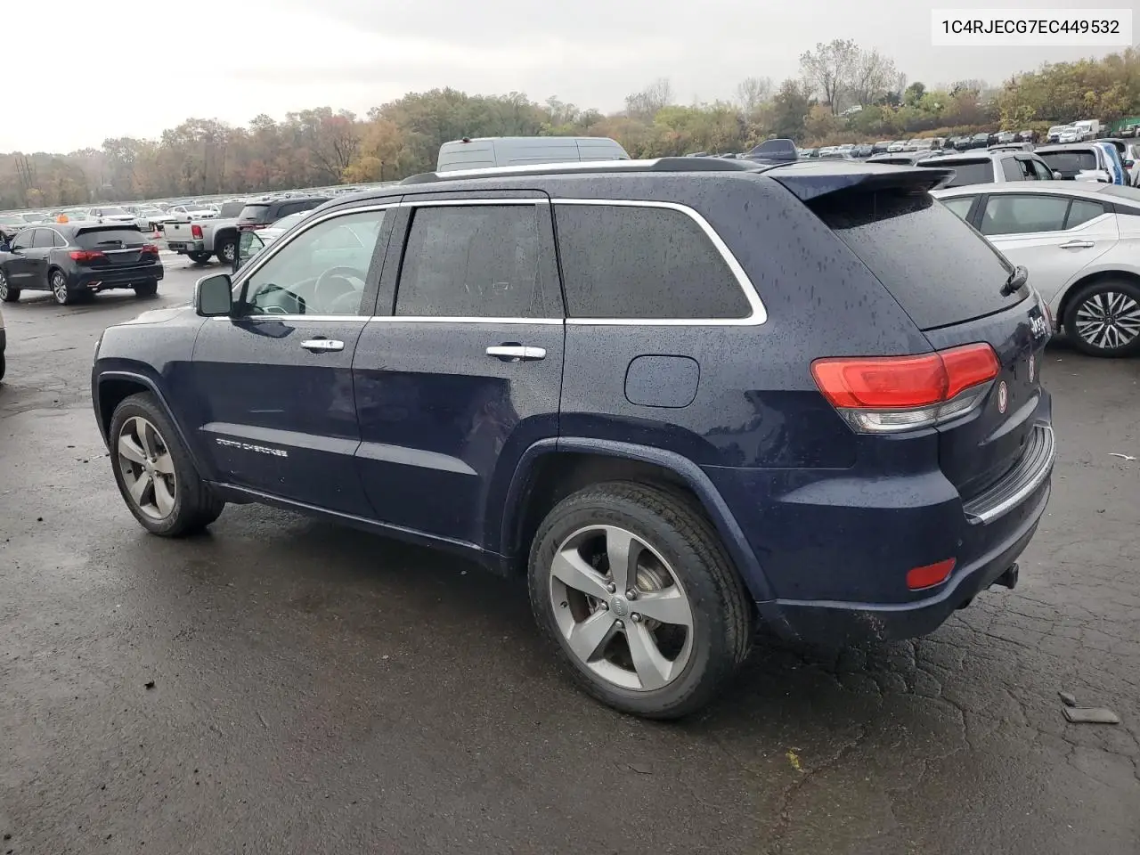 1C4RJECG7EC449532 2014 Jeep Grand Cherokee Overland