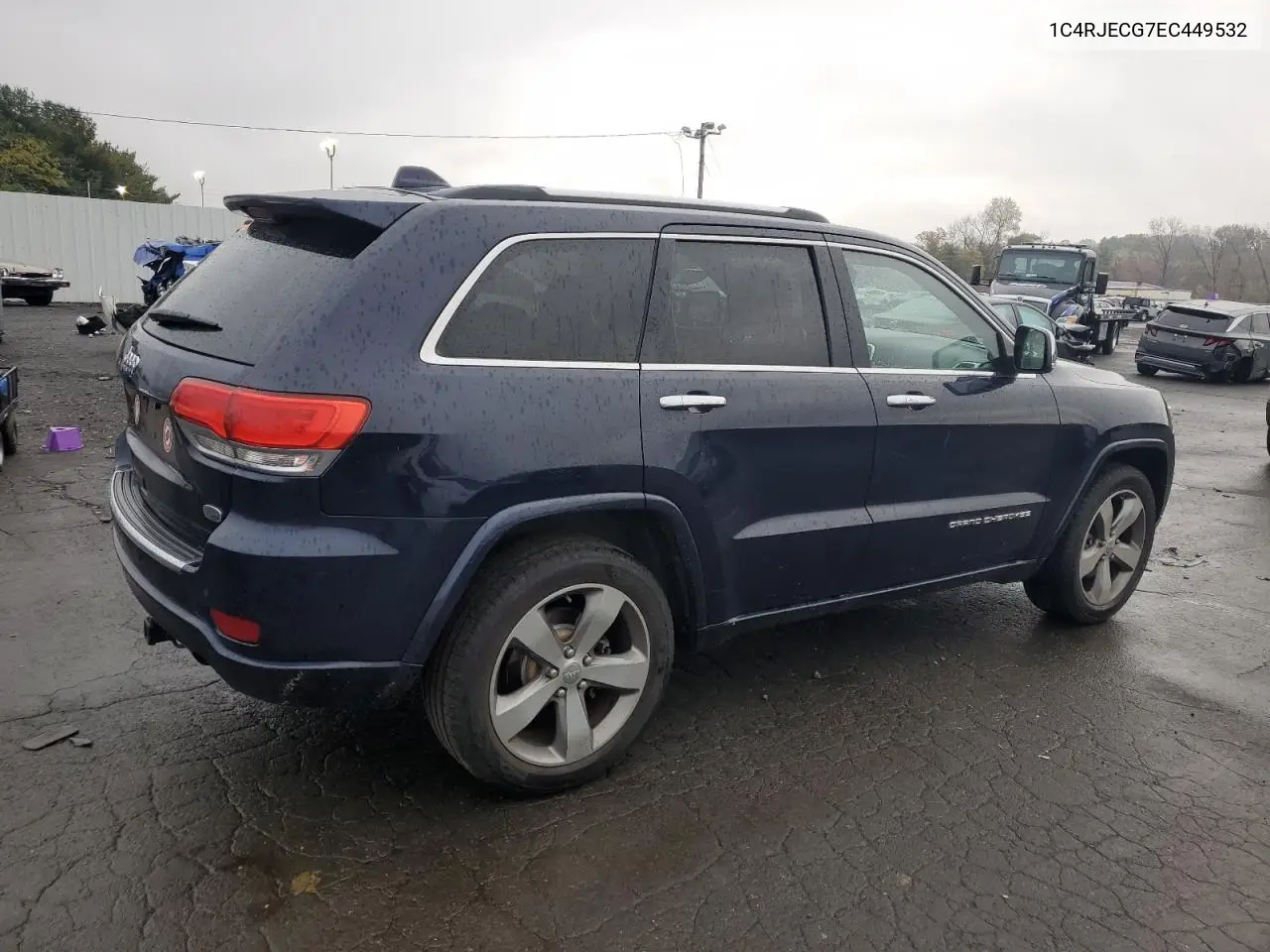 1C4RJECG7EC449532 2014 Jeep Grand Cherokee Overland