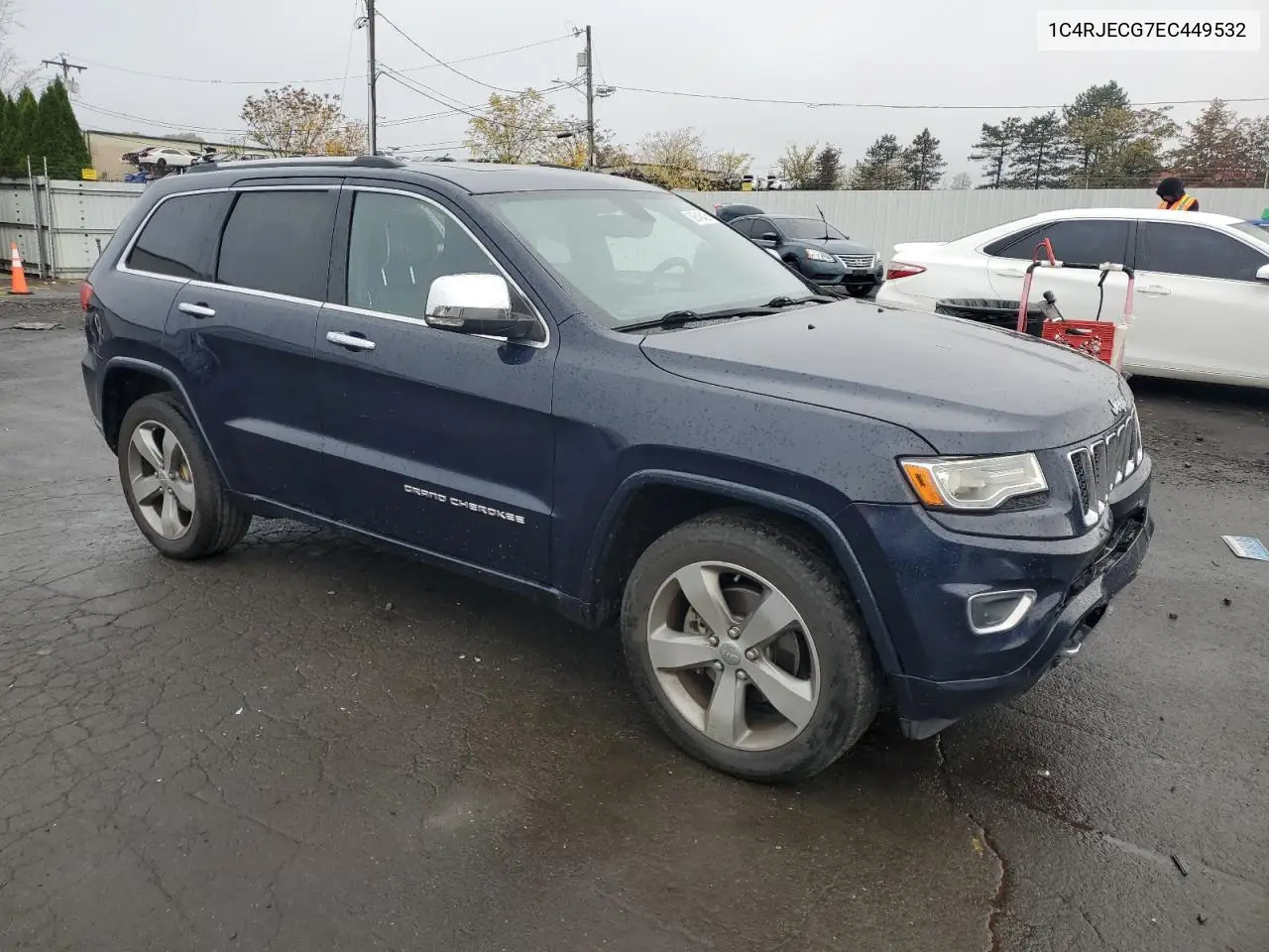 1C4RJECG7EC449532 2014 Jeep Grand Cherokee Overland