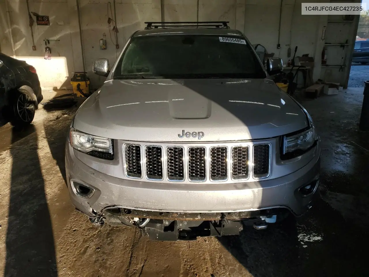 1C4RJFCG4EC427235 2014 Jeep Grand Cherokee Overland