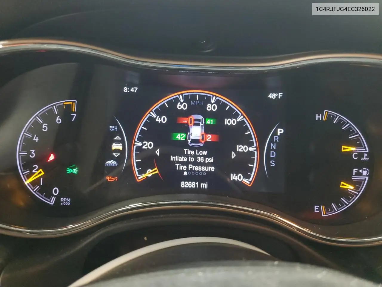 1C4RJFJG4EC326022 2014 Jeep Grand Cherokee Summit