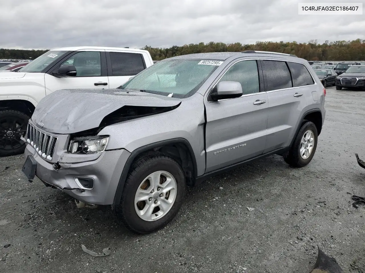 1C4RJFAG2EC186407 2014 Jeep Grand Cherokee Laredo
