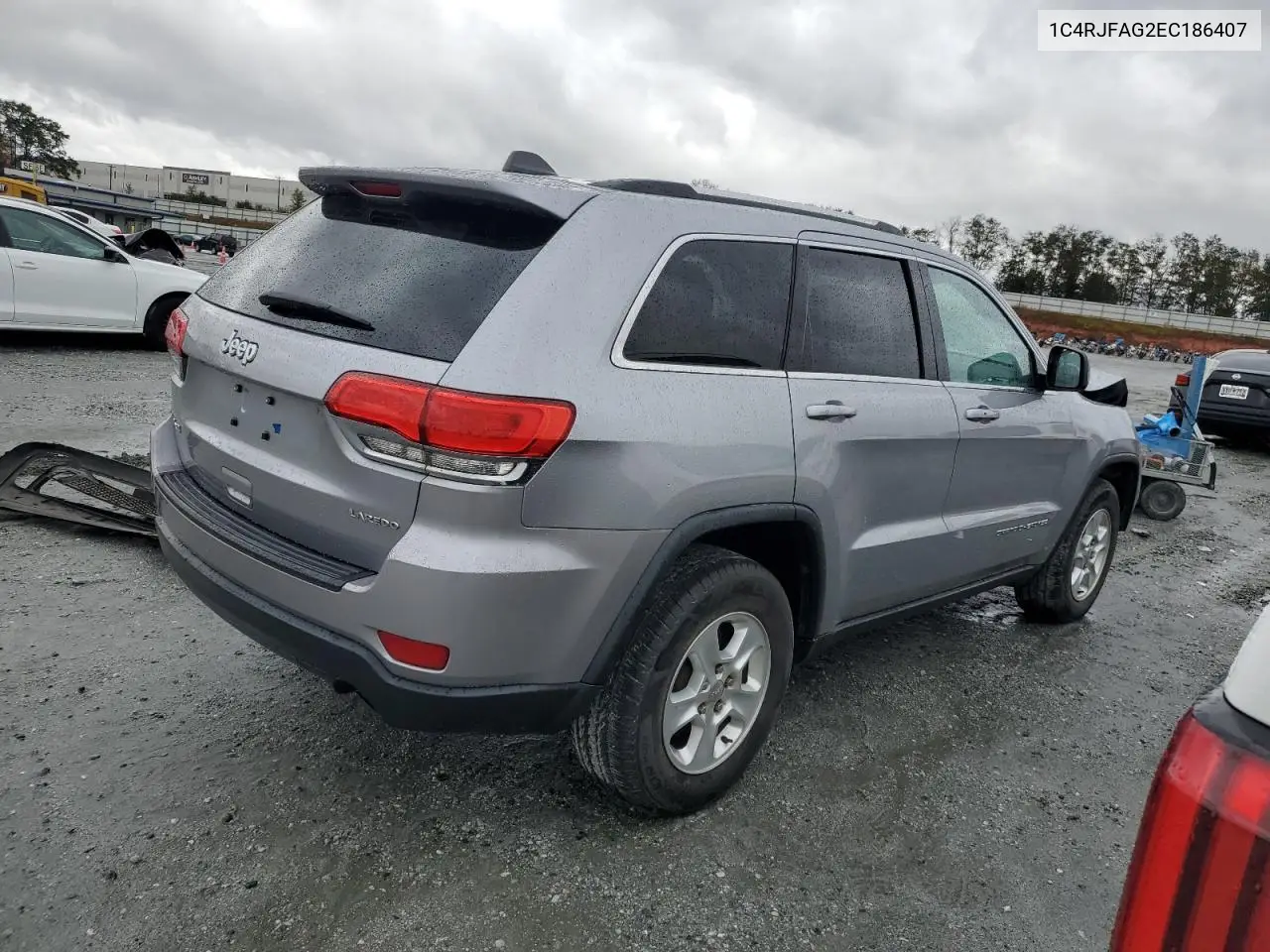 1C4RJFAG2EC186407 2014 Jeep Grand Cherokee Laredo