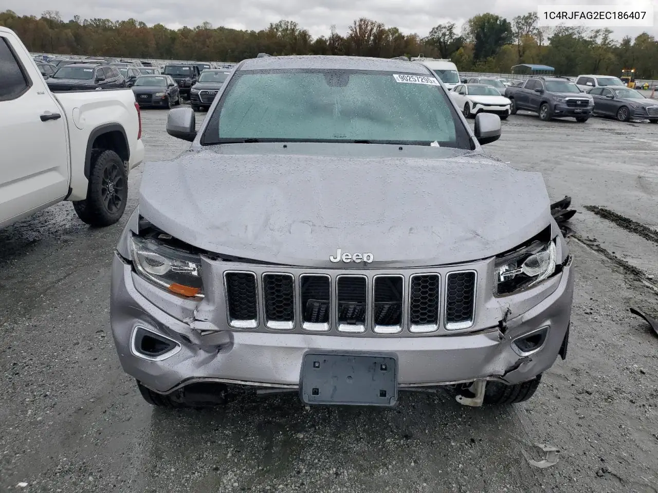 1C4RJFAG2EC186407 2014 Jeep Grand Cherokee Laredo