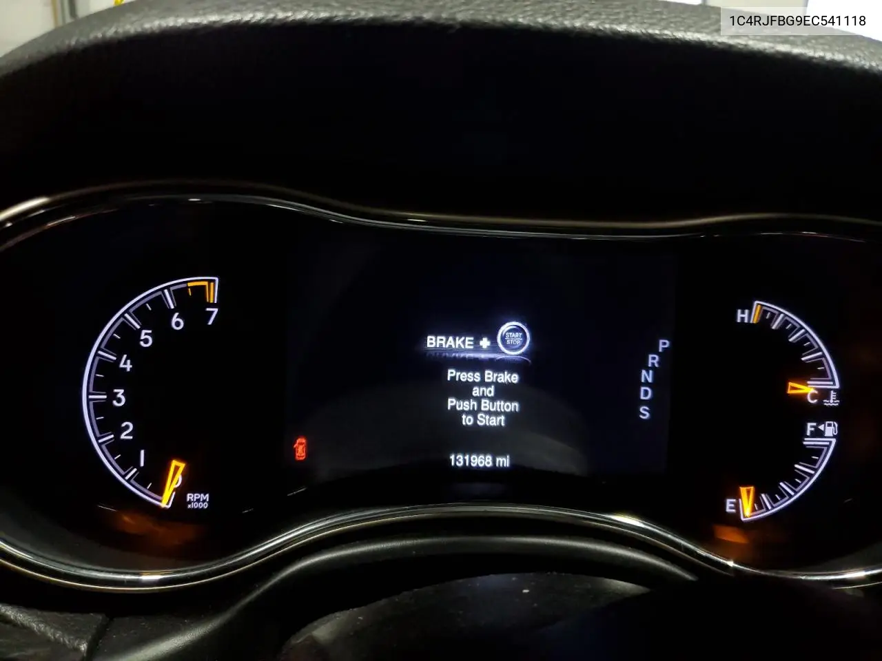 1C4RJFBG9EC541118 2014 Jeep Grand Cherokee Limited