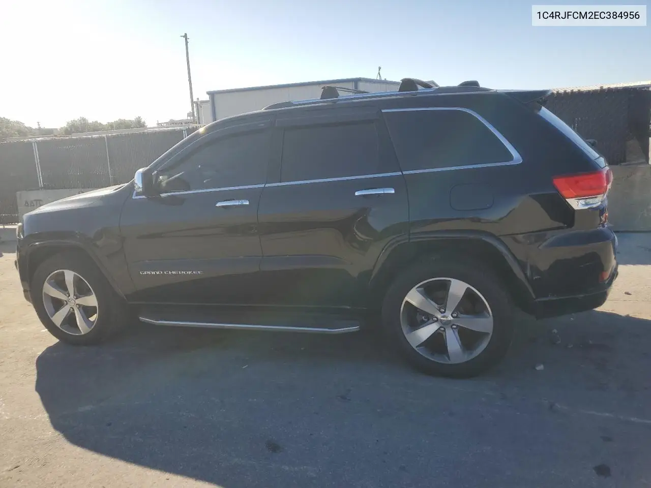 1C4RJFCM2EC384956 2014 Jeep Grand Cherokee Overland