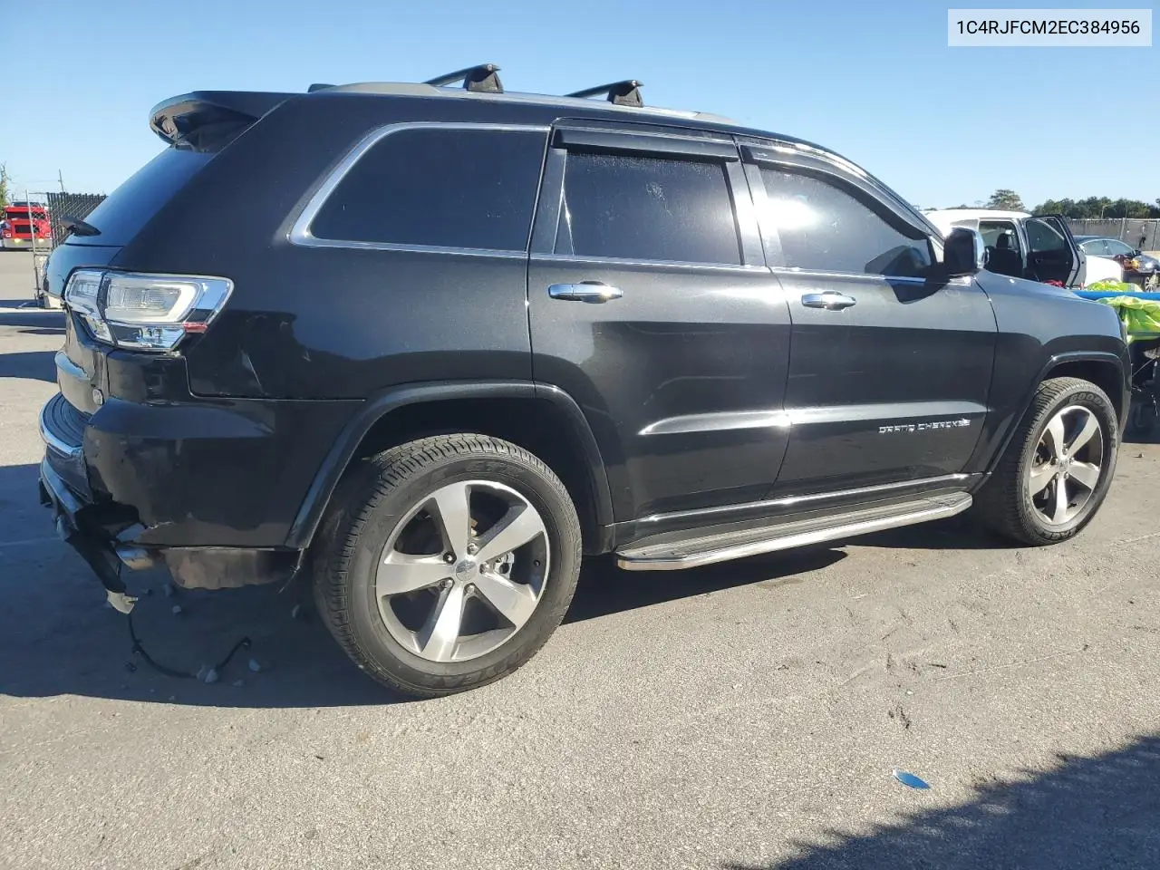 1C4RJFCM2EC384956 2014 Jeep Grand Cherokee Overland