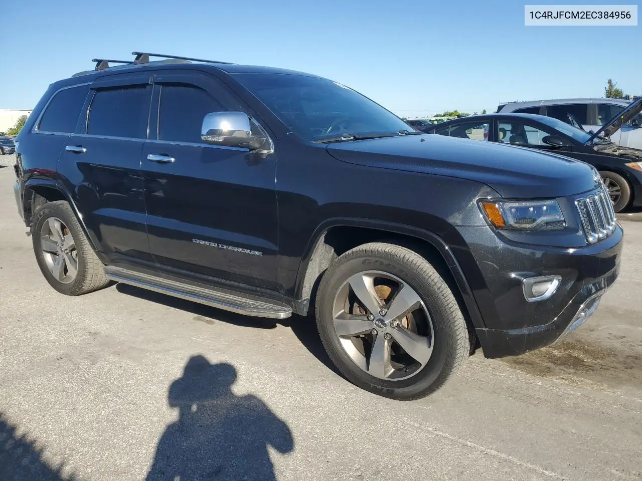 1C4RJFCM2EC384956 2014 Jeep Grand Cherokee Overland
