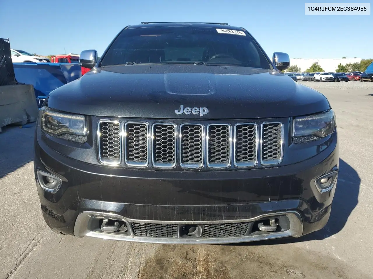 1C4RJFCM2EC384956 2014 Jeep Grand Cherokee Overland