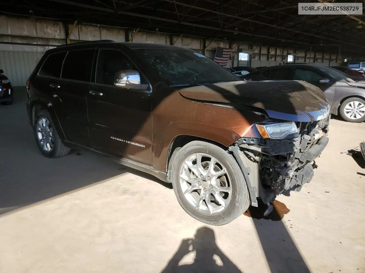1C4RJFJM2EC538729 2014 Jeep Grand Cherokee Summit