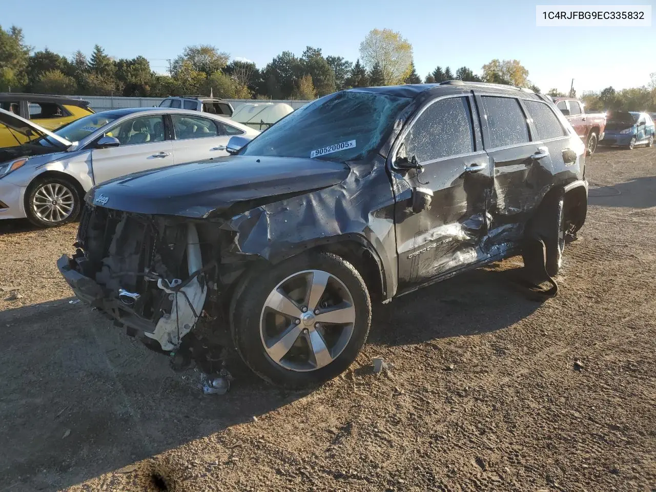 1C4RJFBG9EC335832 2014 Jeep Grand Cherokee Limited