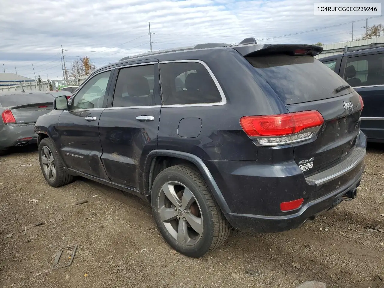 1C4RJFCG0EC239246 2014 Jeep Grand Cherokee Overland