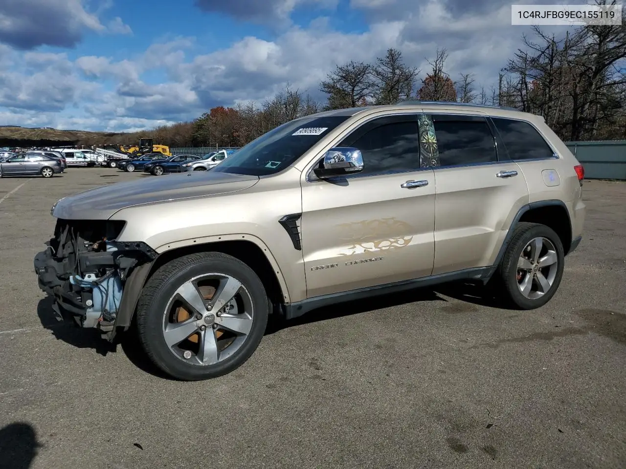 1C4RJFBG9EC155119 2014 Jeep Grand Cherokee Limited