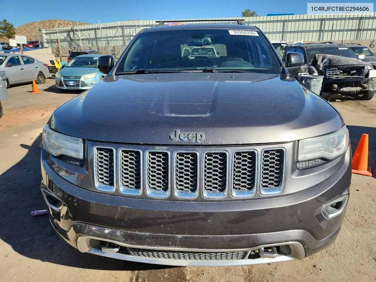 1C4RJFCT8EC294606 2014 Jeep Grand Cherokee Overland