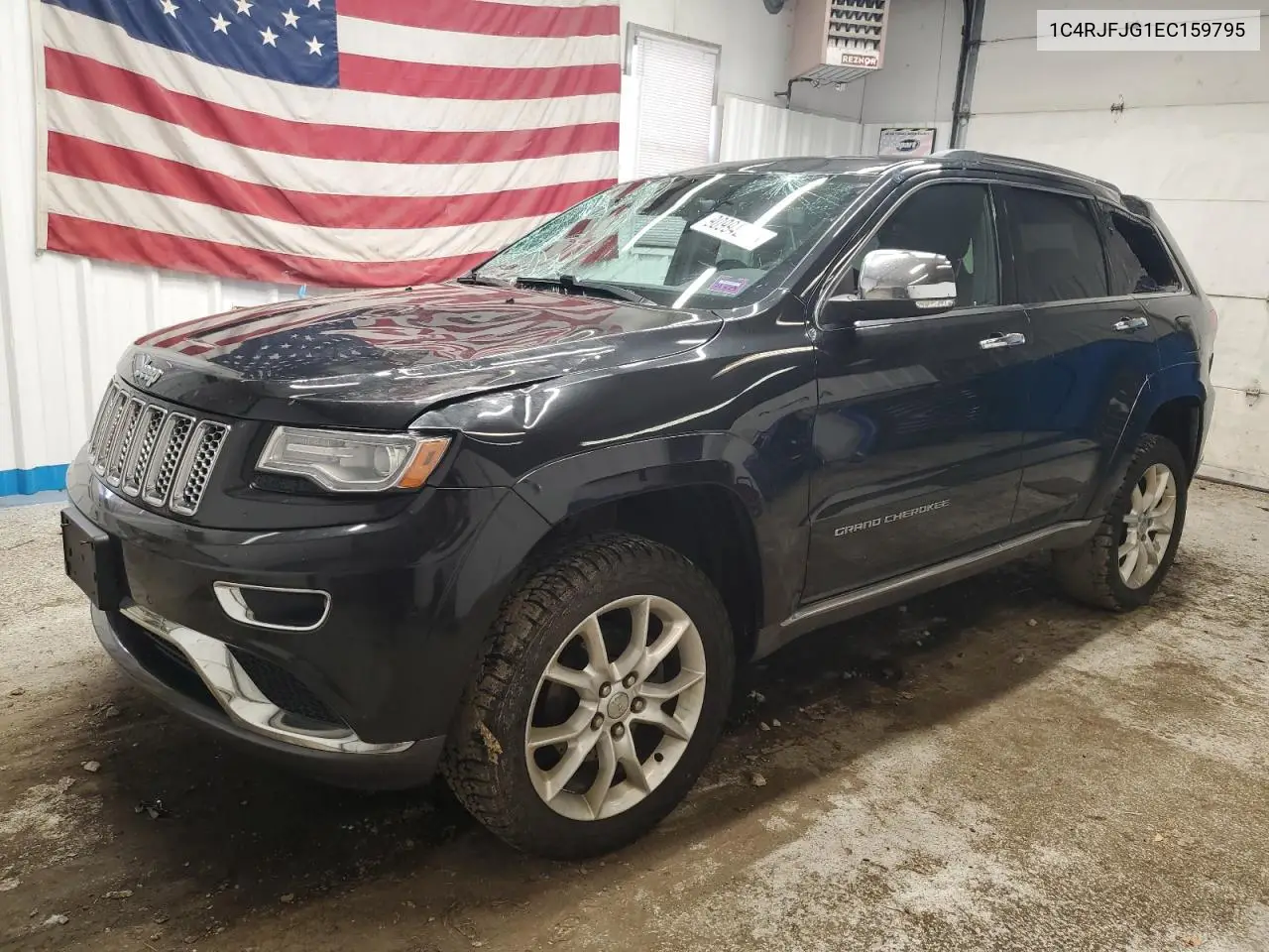 1C4RJFJG1EC159795 2014 Jeep Grand Cherokee Summit
