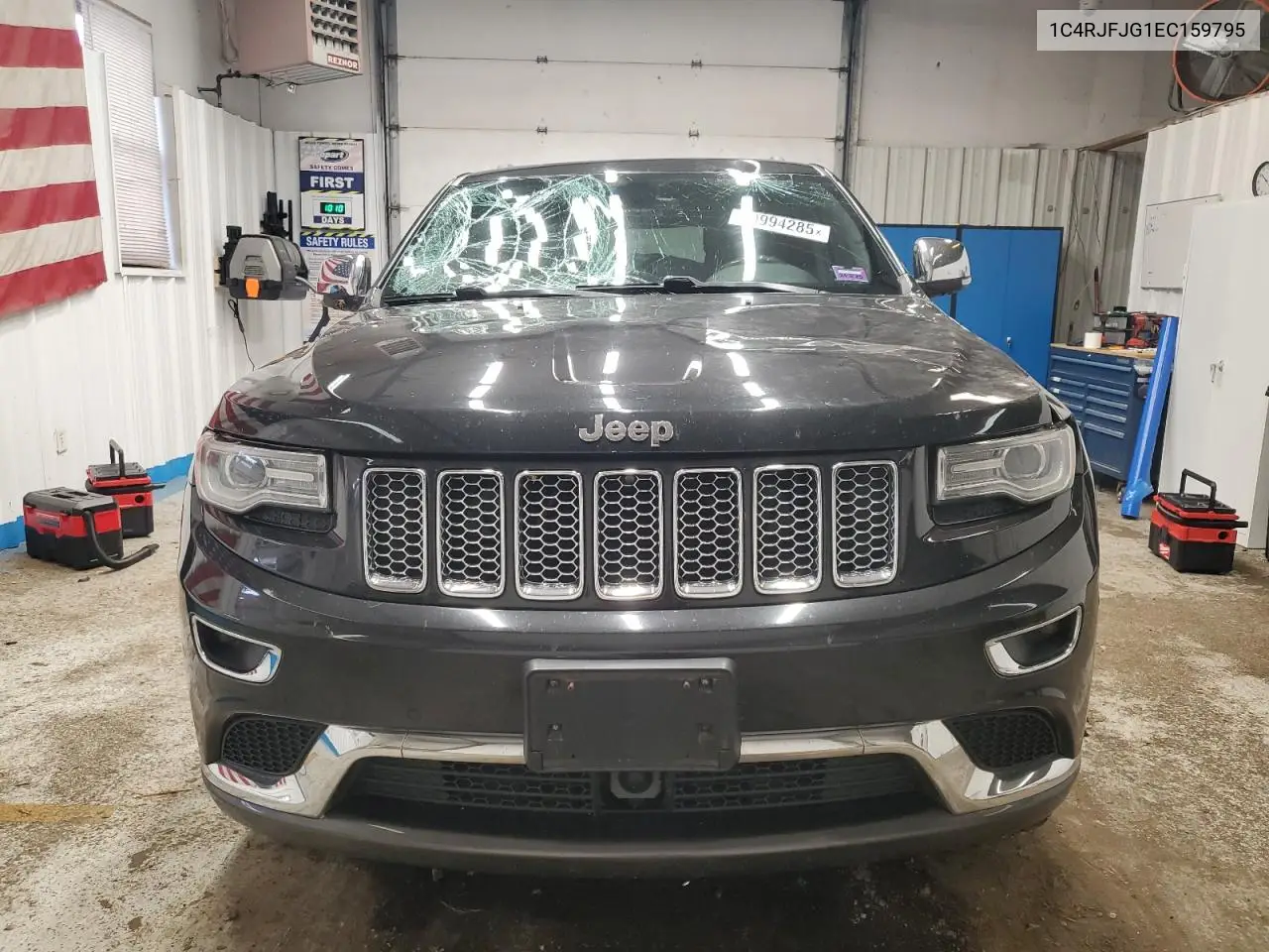 1C4RJFJG1EC159795 2014 Jeep Grand Cherokee Summit