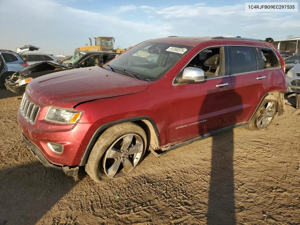 1C4RJFBG9EC297535 2014 Jeep Grand Cherokee Limited
