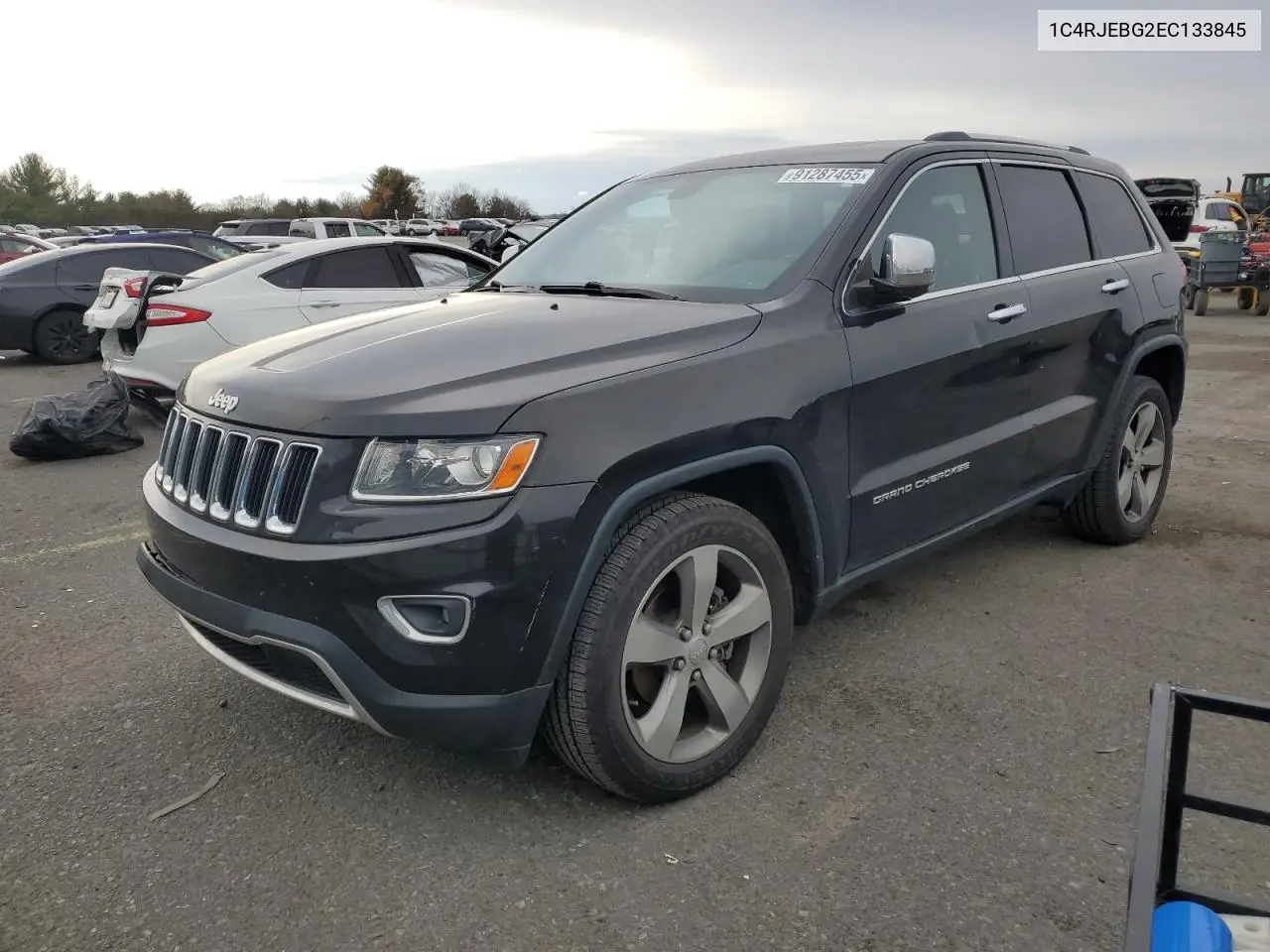 1C4RJEBG2EC133845 2014 Jeep Grand Cherokee Limited