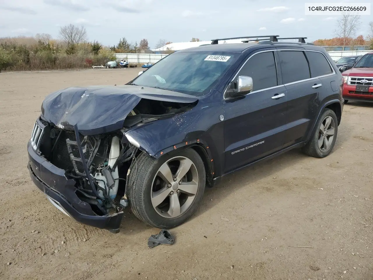 1C4RJFCG2EC266609 2014 Jeep Grand Cherokee Overland