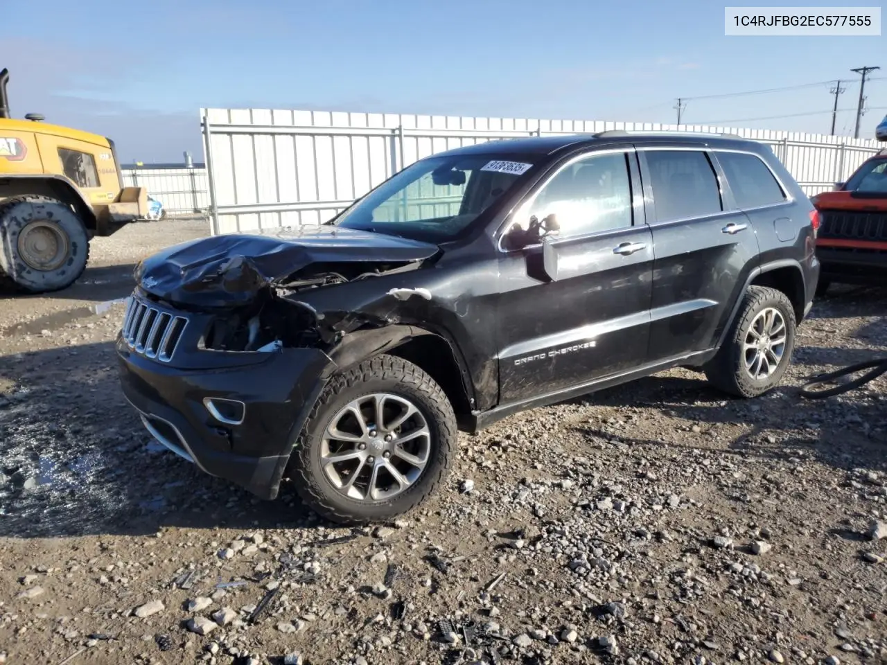 1C4RJFBG2EC577555 2014 Jeep Grand Cherokee Limited