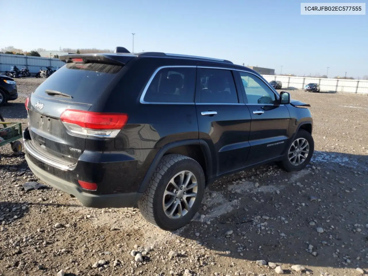 1C4RJFBG2EC577555 2014 Jeep Grand Cherokee Limited