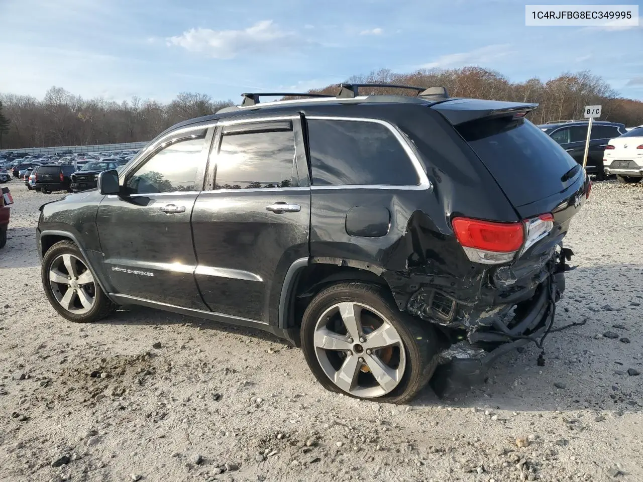 1C4RJFBG8EC349995 2014 Jeep Grand Cherokee Limited