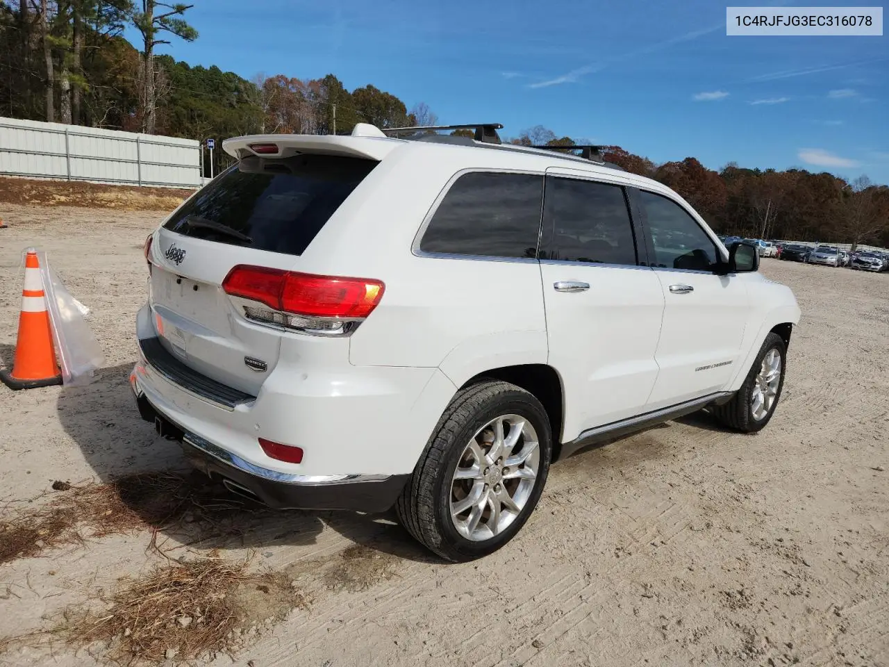1C4RJFJG3EC316078 2014 Jeep Grand Cherokee Summit