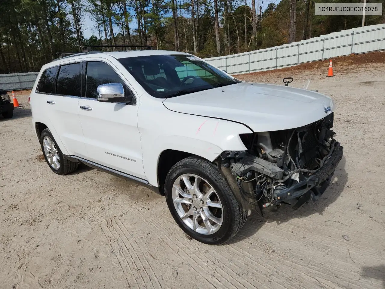 1C4RJFJG3EC316078 2014 Jeep Grand Cherokee Summit