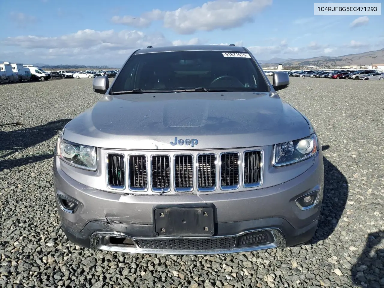 1C4RJFBG5EC471293 2014 Jeep Grand Cherokee Limited