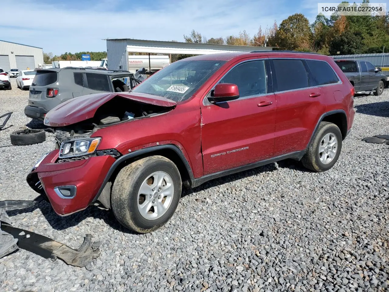 1C4RJFAG1EC272954 2014 Jeep Grand Cherokee Laredo