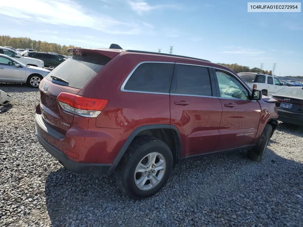 1C4RJFAG1EC272954 2014 Jeep Grand Cherokee Laredo