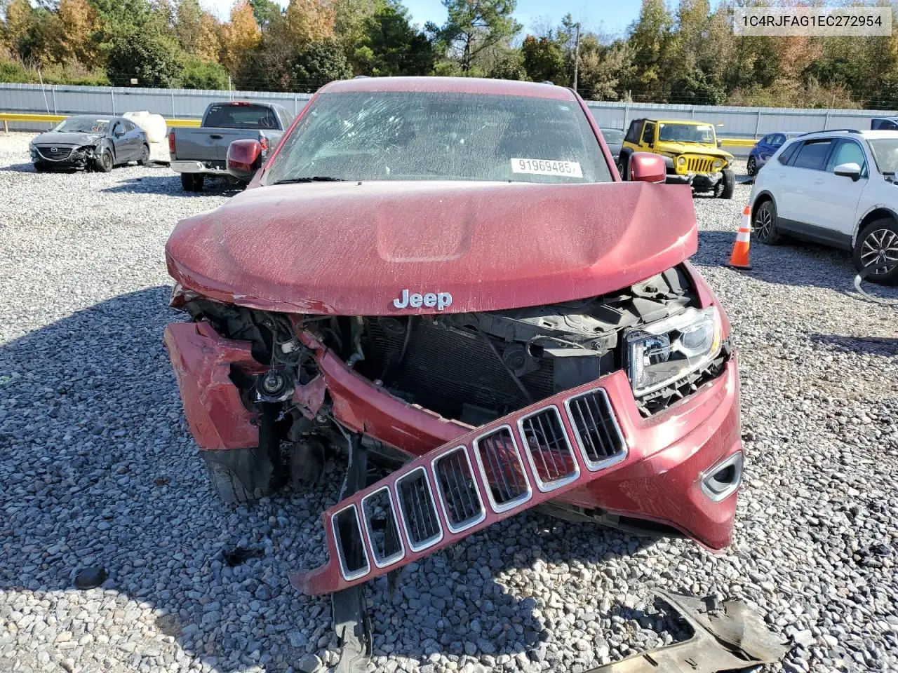 1C4RJFAG1EC272954 2014 Jeep Grand Cherokee Laredo