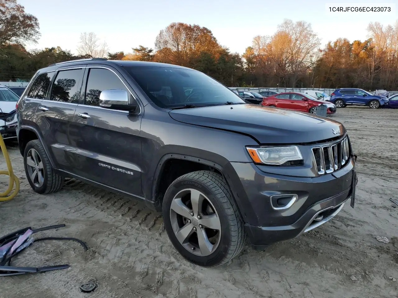 1C4RJFCG6EC423073 2014 Jeep Grand Cherokee Overland