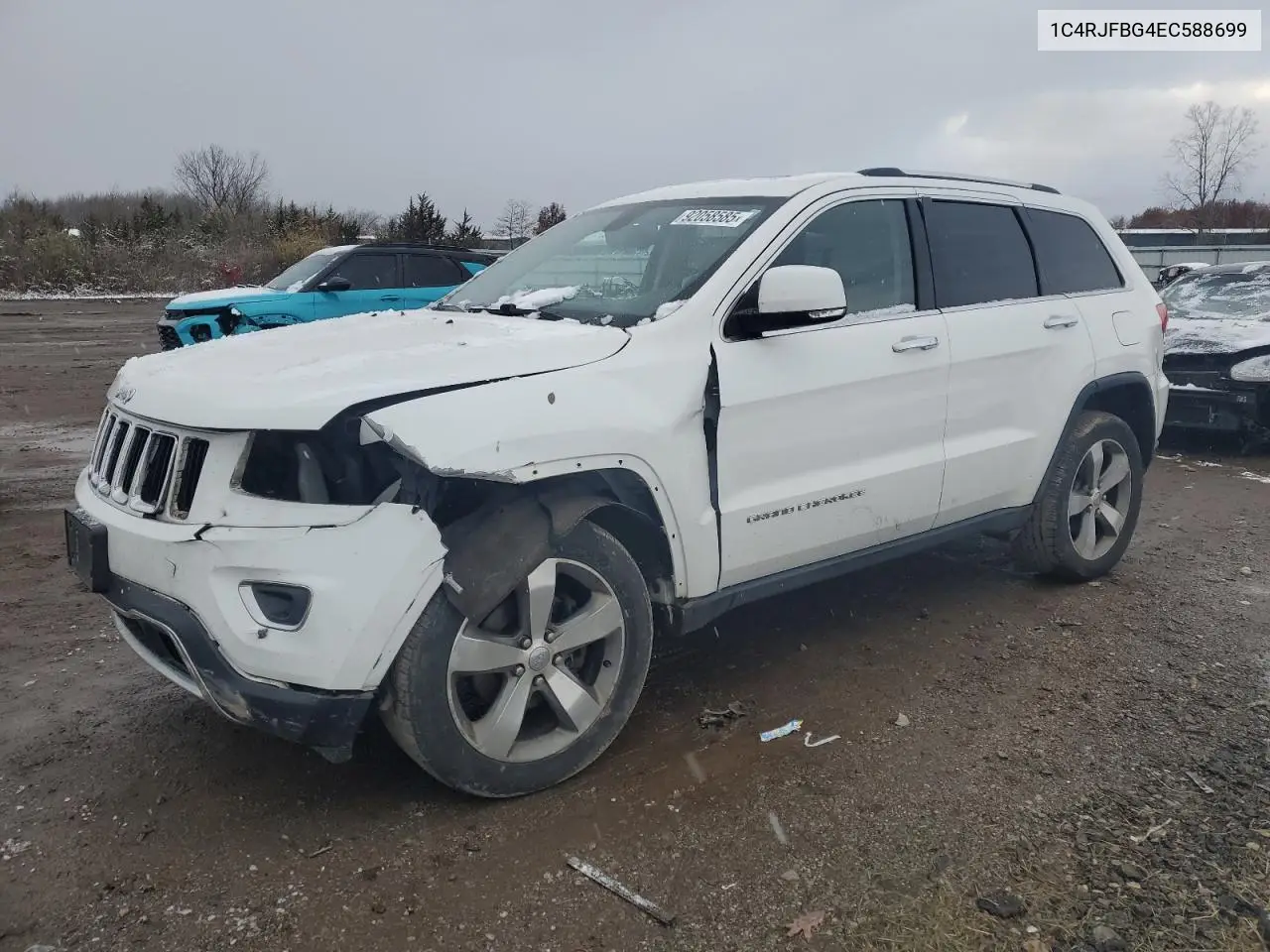 1C4RJFBG4EC588699 2014 Jeep Grand Cherokee Limited