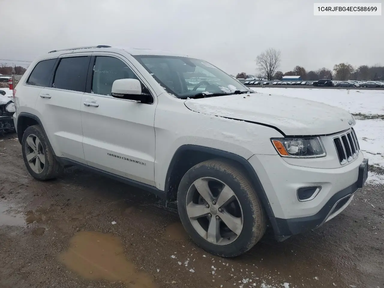 1C4RJFBG4EC588699 2014 Jeep Grand Cherokee Limited