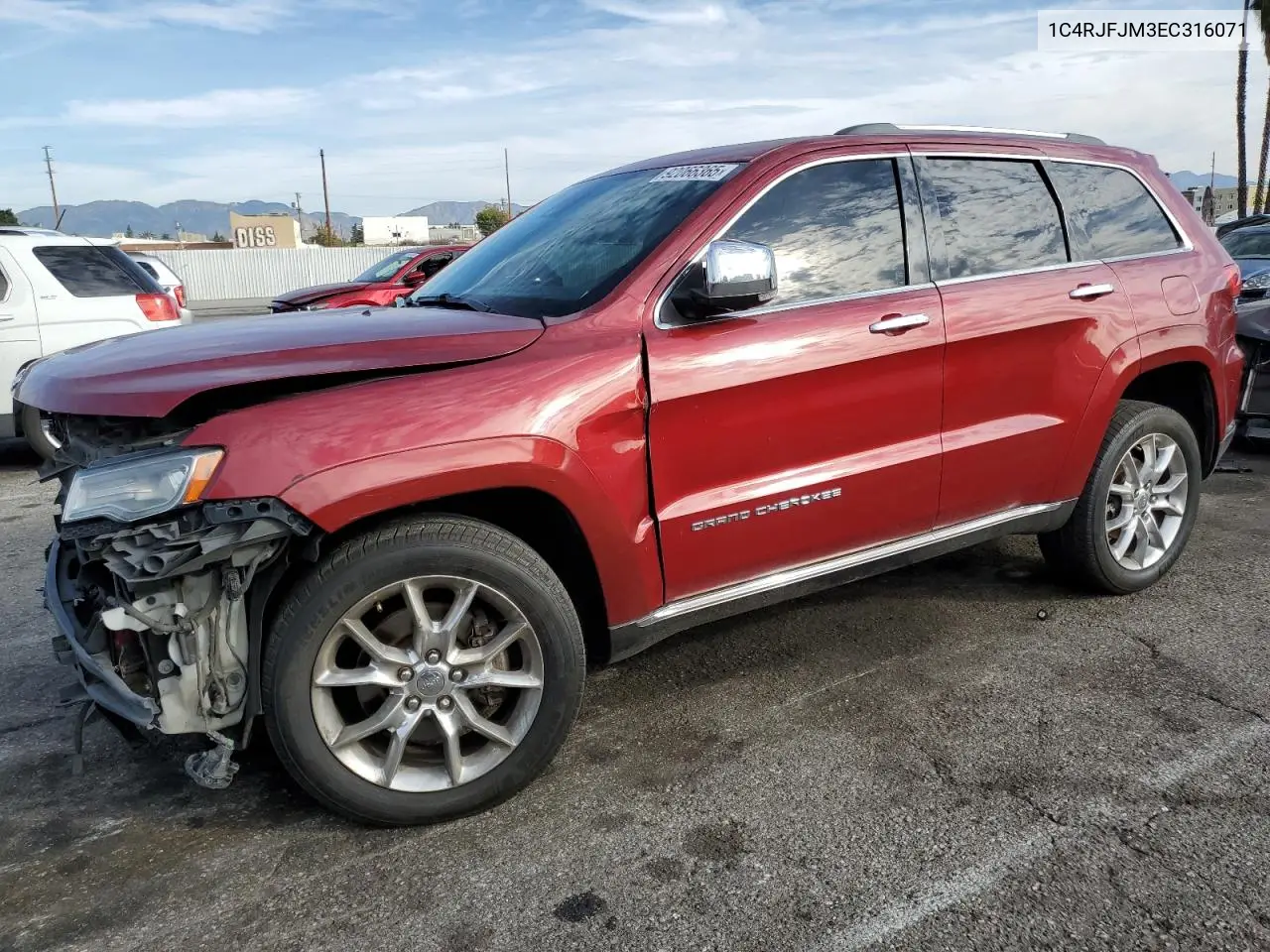 1C4RJFJM3EC316071 2014 Jeep Grand Cherokee Summit