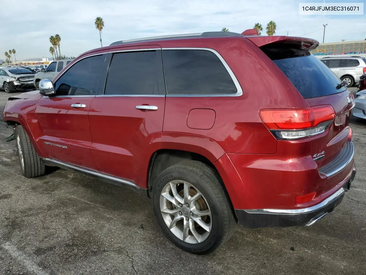 1C4RJFJM3EC316071 2014 Jeep Grand Cherokee Summit