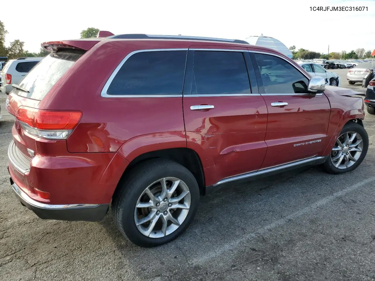 1C4RJFJM3EC316071 2014 Jeep Grand Cherokee Summit