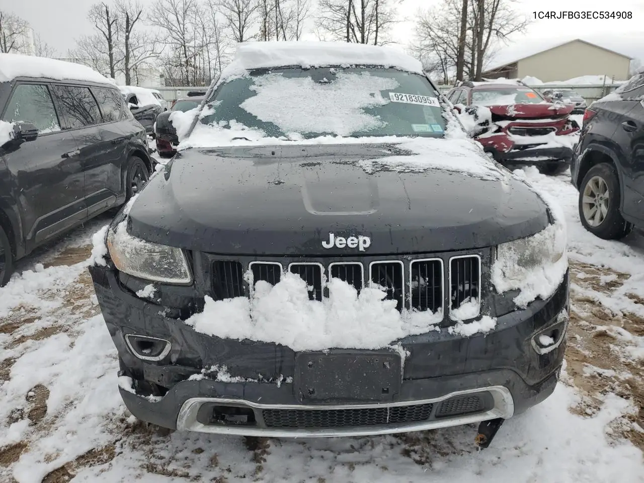 1C4RJFBG3EC534908 2014 Jeep Grand Cherokee Limited