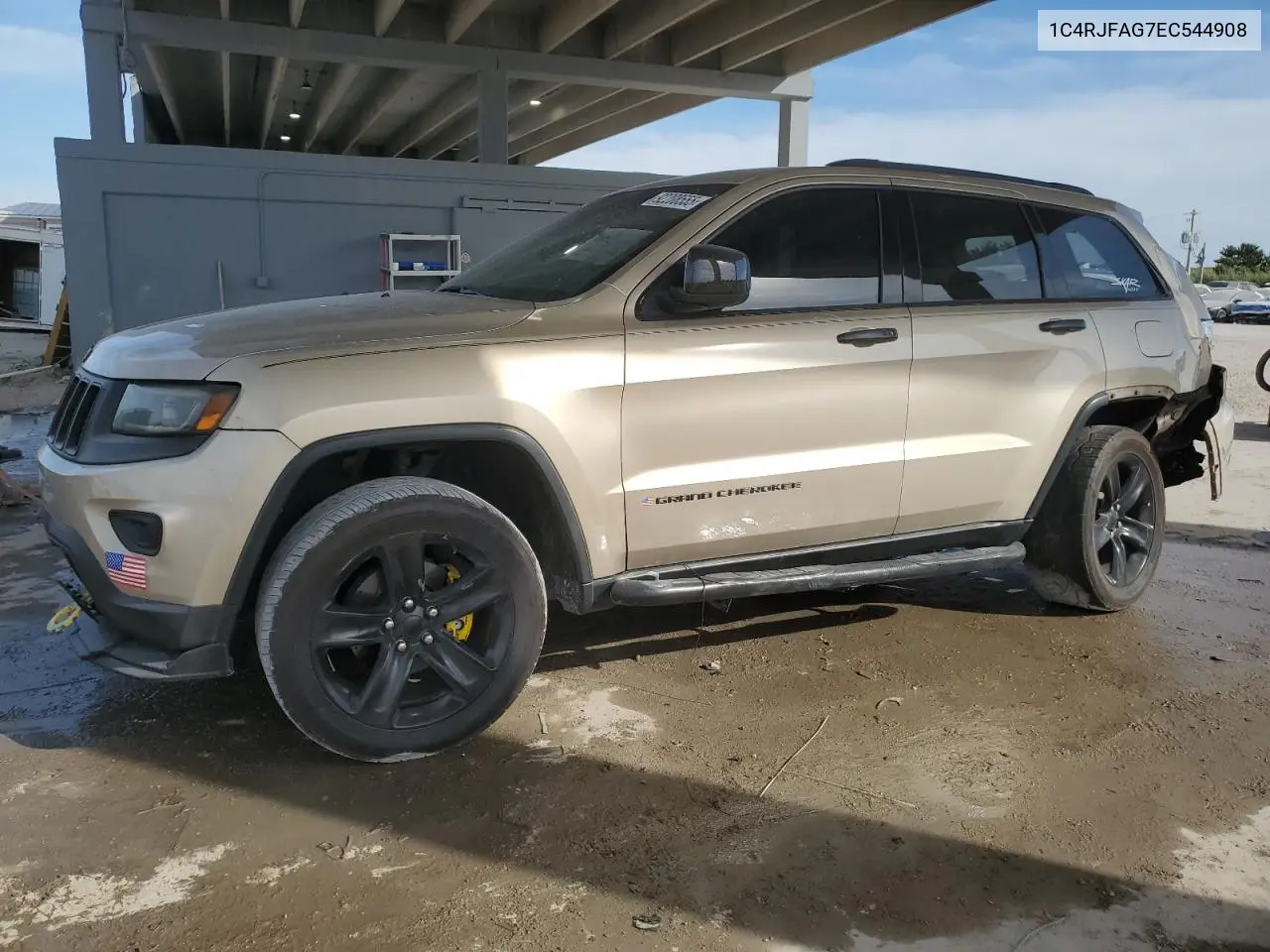 1C4RJFAG7EC544908 2014 Jeep Grand Cherokee Laredo