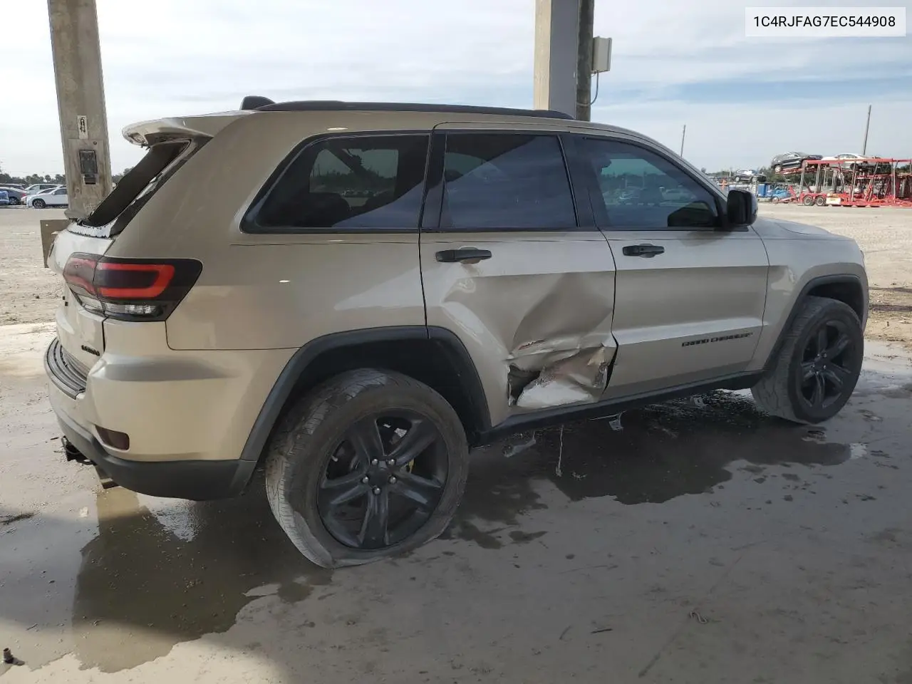 1C4RJFAG7EC544908 2014 Jeep Grand Cherokee Laredo