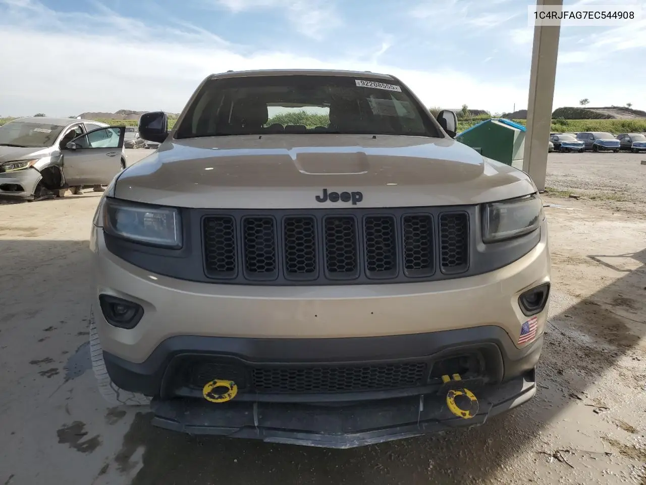 1C4RJFAG7EC544908 2014 Jeep Grand Cherokee Laredo