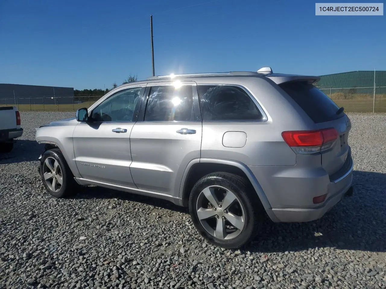 1C4RJECT2EC500724 2014 Jeep Grand Cherokee Overland