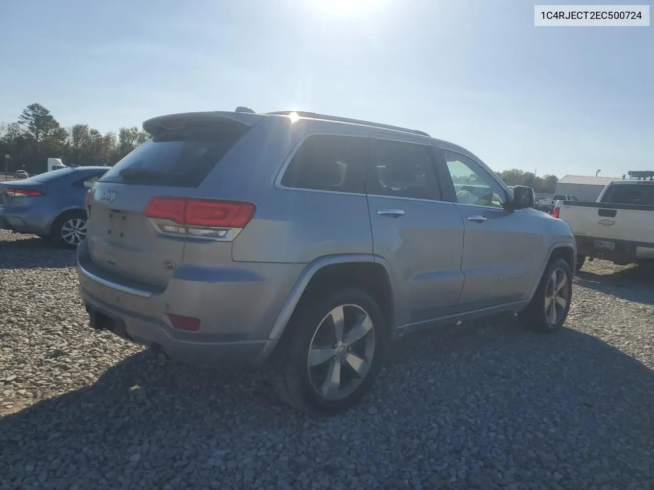 1C4RJECT2EC500724 2014 Jeep Grand Cherokee Overland